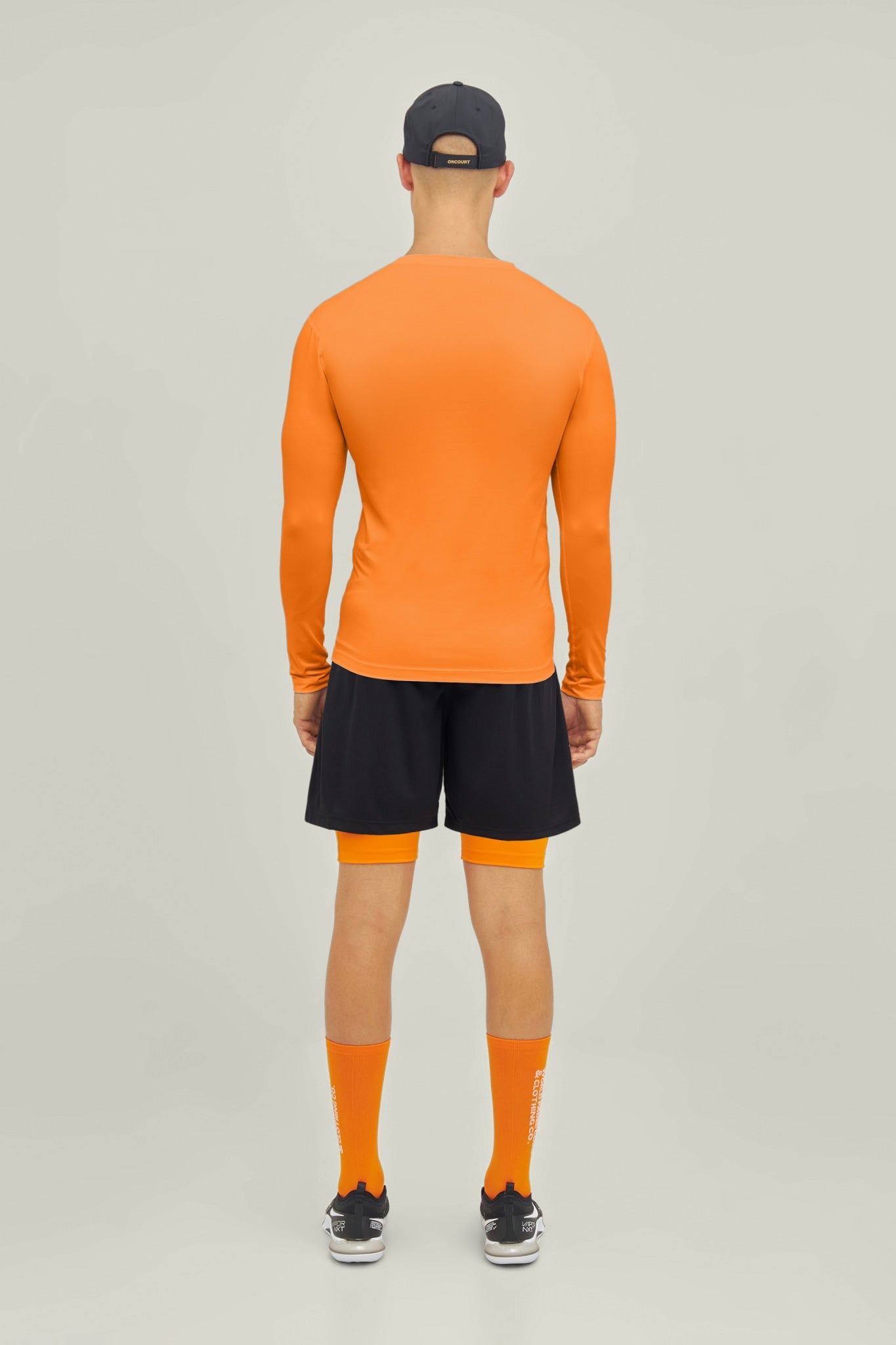 Oncourt LS Layer T-Shirt - Orange